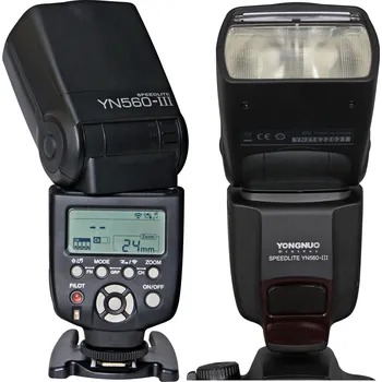 Blesk YONGNUO YN560 III SPEEDLITE YN-560 III elektronický blesk (Blesk pro zrcadlovky Canon, Nikon, Pentax, Samsung, Olympus)