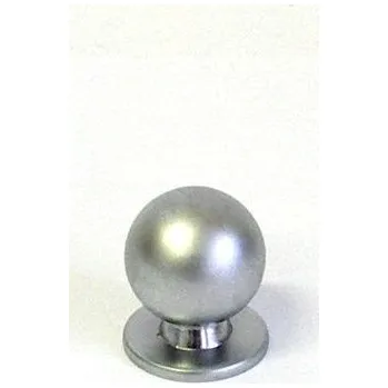 Nábytkové kování Knopek DAVID 24mm Chrom - satin