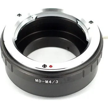 Adaptér / redukce z Minolta MD na OLYMPUS/ PANASONIC MICRO 4/3 (Umožní nasadit objektiv Minolta na váš micro 4/3 fotoaparát)