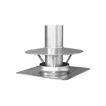 Kouřovod Koaxiální střešní přechod - ventilační, ø 60/100mm