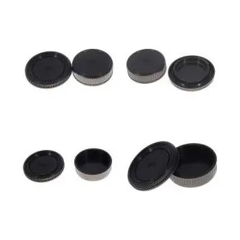 Krytka bajonetu a těla fotoaparátu Pentax (set krytek pro bajonet Pentax K)