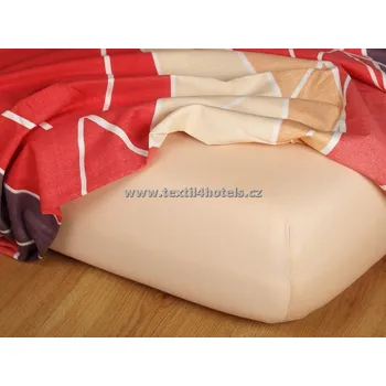 Prostěradlo Medové jersey prostěradlo 90x200 cm