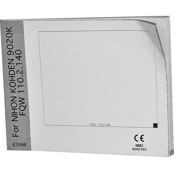 Diagnostický test EKG PAPÍR NIHON KOHDEN - bloček 14,1 x 10,9 cm