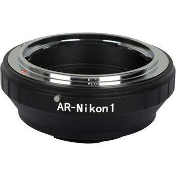 Adaptér / redukce z Konica AR na NIKON 1 (Umožní nasadit Canon EOS objektivy na váš Nikon J1, V1)