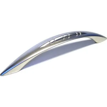 Nábytkové kování Úchytka GLADIOLA 96mm Nikl satin