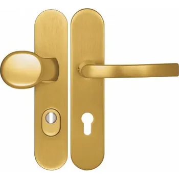 Dveřní kování Kování bezpečnostní HARMONIA DEF rozteč 72 - F4 - bronzový elox