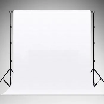 Fotopozadí Studiové fotografické pozadí 3x6m bílé (Bílé bavlněné pozadí)