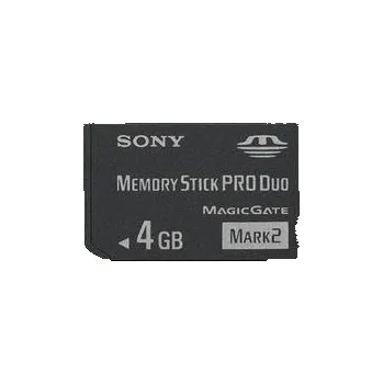 Paměťová karta Zrychlená paměťová karta Memory Stick Pro Duo MARK II 4 GB (4 GB)