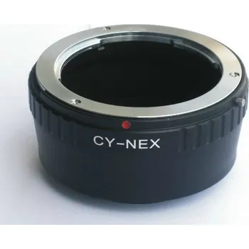 Adaptér / redukce z Contax CY na NEX E-MOUNT (Umožní nasadit Contax CY objektivy na váš SONY NEX fotoaparát)