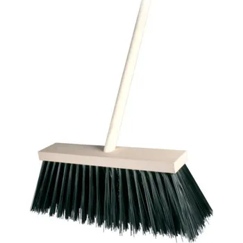 Kartáč silniční s holí 35cm - hůl 140cm - Černý SPOKAR