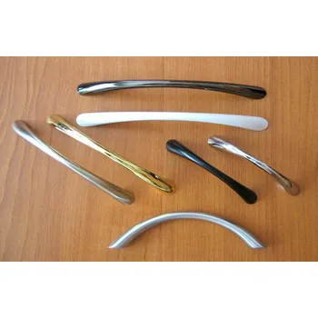 Nábytkové kování Úchytka ANNA 96mm - ČERNÁ MAT (matná)