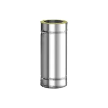 Kouřovod Komínová roura 0,5m, ø 130mm, IZOL turbo