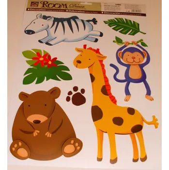 Dekorace do dětského pokoje DEKORACE A3 - SAFARI