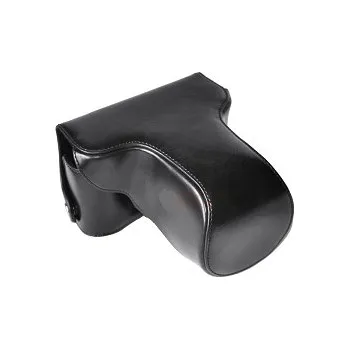 Kožené pouzdro pro fotoaparát FujiFilm Fuji X-E1 černé