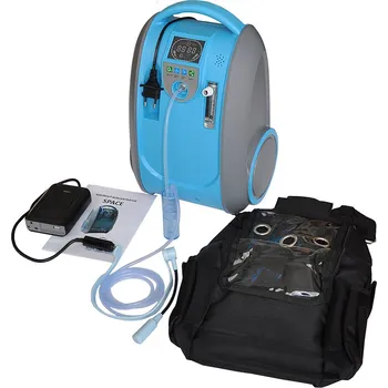 Kyslíkový koncentrátor KYSLÍKOVÝ KONCENTRÁTOR OLIVE S IONIZÁTOREM a inventorem pro napájení v autě