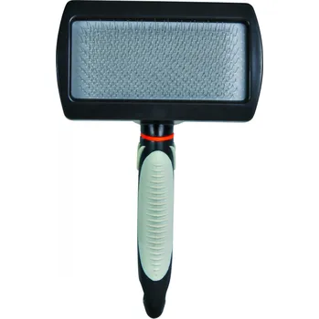 Péče o srst a drápky Trixie plastový finišák s protiskluzovou rukojetí 12x20 cm