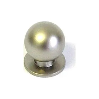 Nábytkové kování Knopek DAVID 24mm Nikl - satin