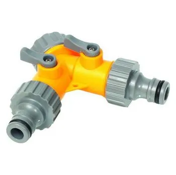 Rozdvojka Y s ventily pro 2 rychlospojky 45134