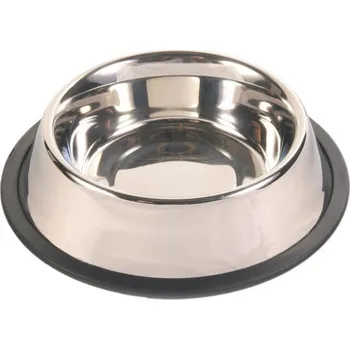Miska pro psa Miska nerez s gumou 1,75l/20cm TRIXIE