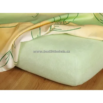 Prostěradlo Hráškové froté prostěradlo 140x200 cm