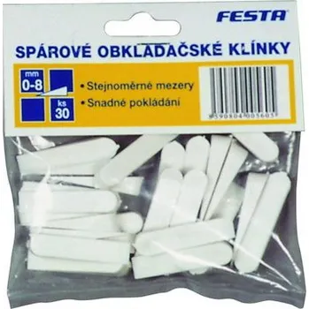 Klínky plastové obkladačské - 0 - 4, 100 kusů FESTA