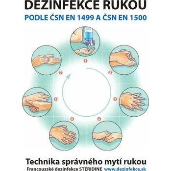 Dezinfekce DEZINFEKCE RUKOU DLE ČSN