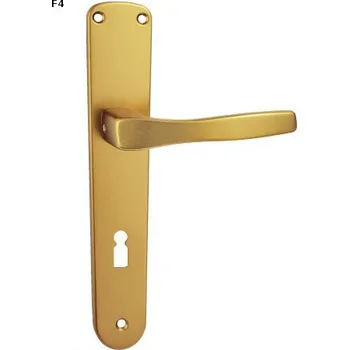 Dveřní kování Kování dveřní štítové ZERO 5400 , rozteč 72, klika+klika - klíč,