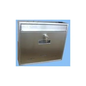 Poštovní schránka Schránka poštovní RADIM Velká Nerez, 360x310x90 - přední vhoz