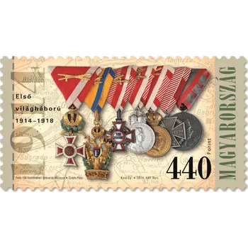 Poštovní známka (2014) MiNr. 5718 ** - Maďarsko - 100. výročí začátku I. sv. války 1914-2014