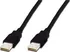 Datový kabel DIGITUS Kabel Digitus USB A/samec na A/samec, černý, 1m (AK-300100-010-S)
