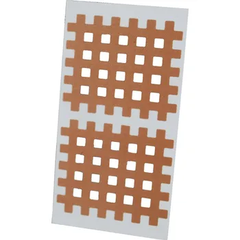 Tejpovací páska Meridius Kros Tape, 52 x 44 mm, 40 ks, béžový