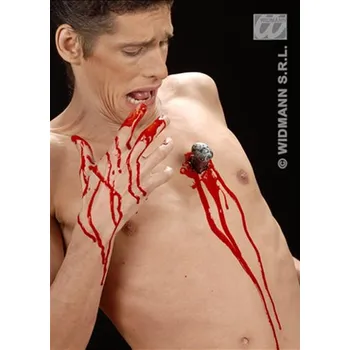 Karnevalový doplněk Profi efekt hřebík v těle