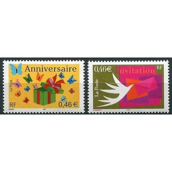 Poštovní známka Post France (2002) MiNr. 3616 - 3617 ** - Francie - poštovní známky