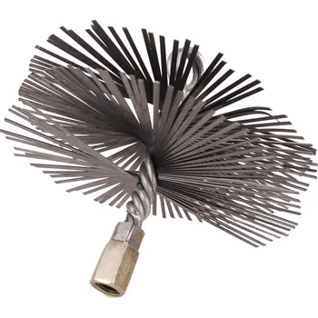 Kouřovod HS Flamingo Komínový kartáč ocelový 200