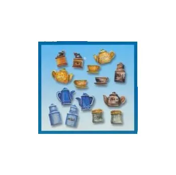 Forma na odlitky, nádobí 6ks