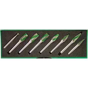 Příslušenství k frézce YORK ABRASIVES Frézy karbidové Speedway sada 8ks / 3mm YORK