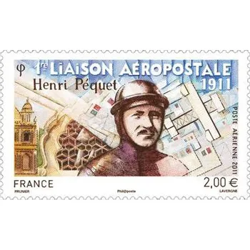 Poštovní známka Post France (2011) č. 5043 ** - Francie - první letecká pošta