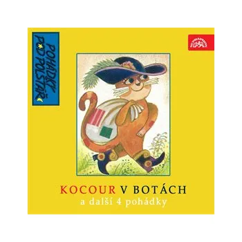 Kocour v botách a další 4 pohádky, audiokniha