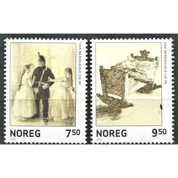 Poštovní známka Post France (2005) MiNr. 1520 - 1521 ** - Norsko - poštovní známky