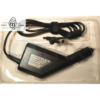 Adaptér k notebooku Autonabíječka TRX YD190-474SAM - 19V/4,74A 90W, 5.5x3.0mm konektor + pin (Automobilová nabíječka / car adapter / auto adapter / DC adapter do CL 12V autozásuvky pro notebooky Samsung)