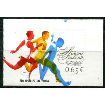 Poštovní známka (2005) MiNr. 1748 ** - Finsko - MS v atletice, Helsinky