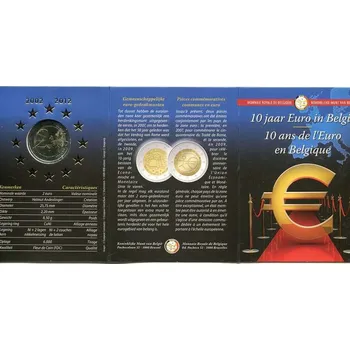 (2012) 2€ - Belgie - 10. výročí Eura