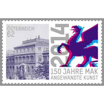 Poštovní známka (2014) MiNr. 3142 ** - Rakousko - Uměleckoprůmyslové muzeum (MAK)
