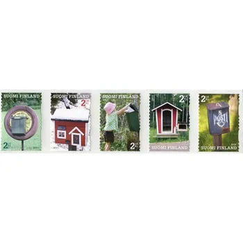 Poštovní známka Posti Finland (2011) č. 2080 - 2084 ** - Finsko - poštovní schránky