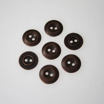 Knoflík Knoflík bronzový K24-4, průměr 15 mm.