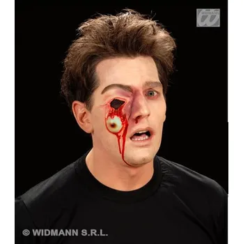 Karnevalový doplněk Tekoucí oko profi s lepidlem