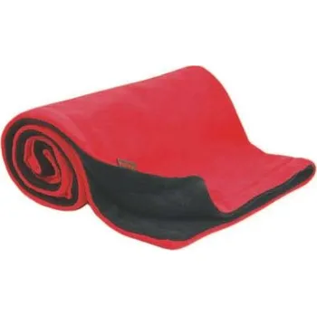 Dětská deka Emitex Deka Fleece Antracit-červená