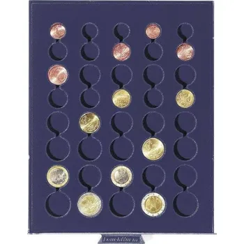 Obal pro sběratelský předmět Leuchtturm SMART - box na mince - 5 x € sada (doprodej)