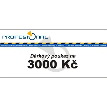Dárkový potravinový koš Dárkový poukaz naradiprofesional.cz v hodnotě 3000 Kč