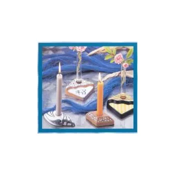 Forma na odlévání Forma na odlitky, stojan na svíčku "80", 3 ks